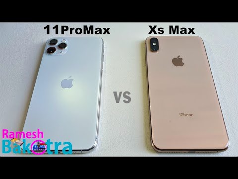 iphone 11 pro max vs xs max