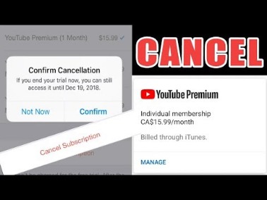 cancel youtube tv trial