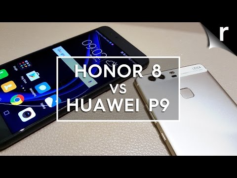 huawei p9 vs honor 8